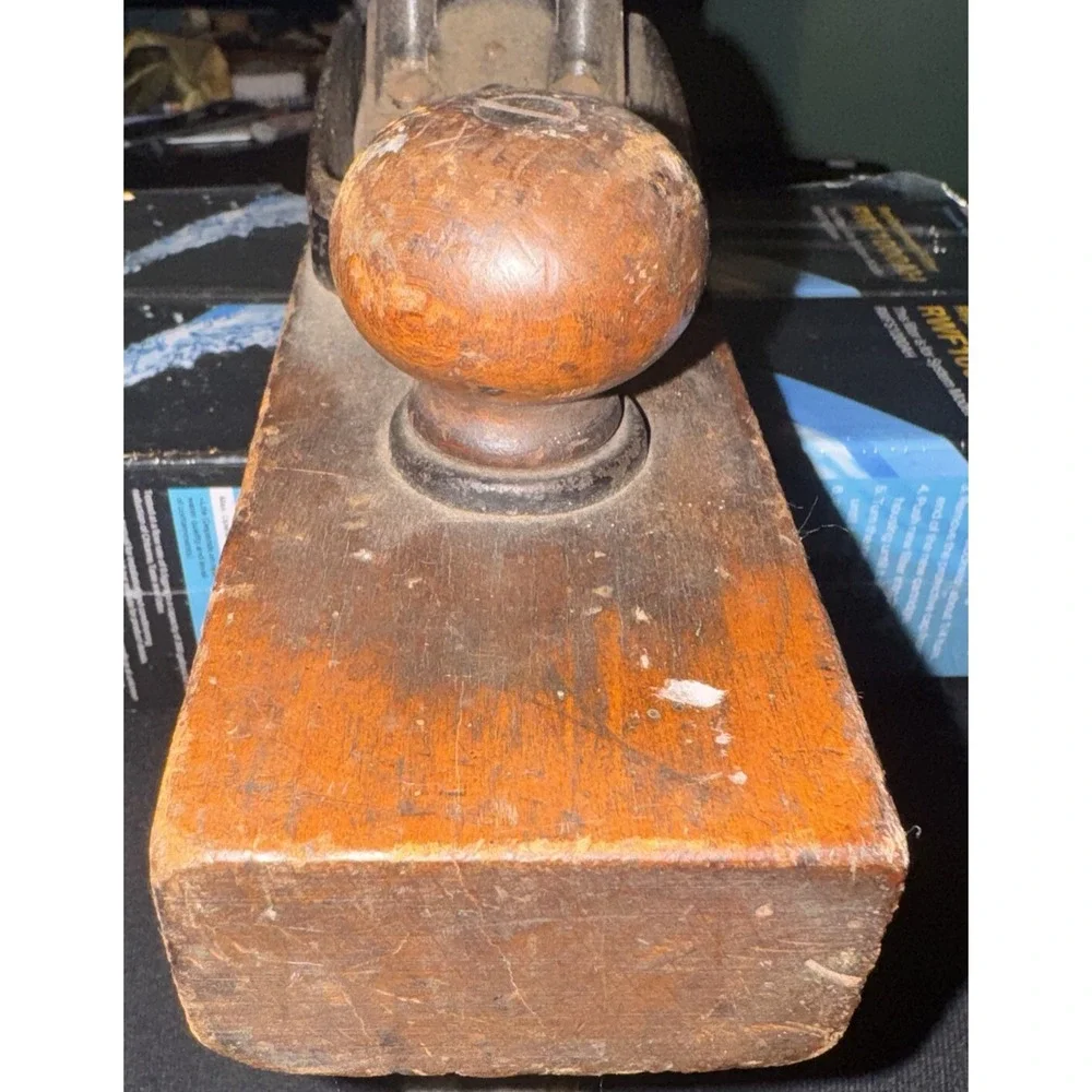 Vintage Antique Wood Plane Wooden Block Plane‎ Tool 18 Inch Long